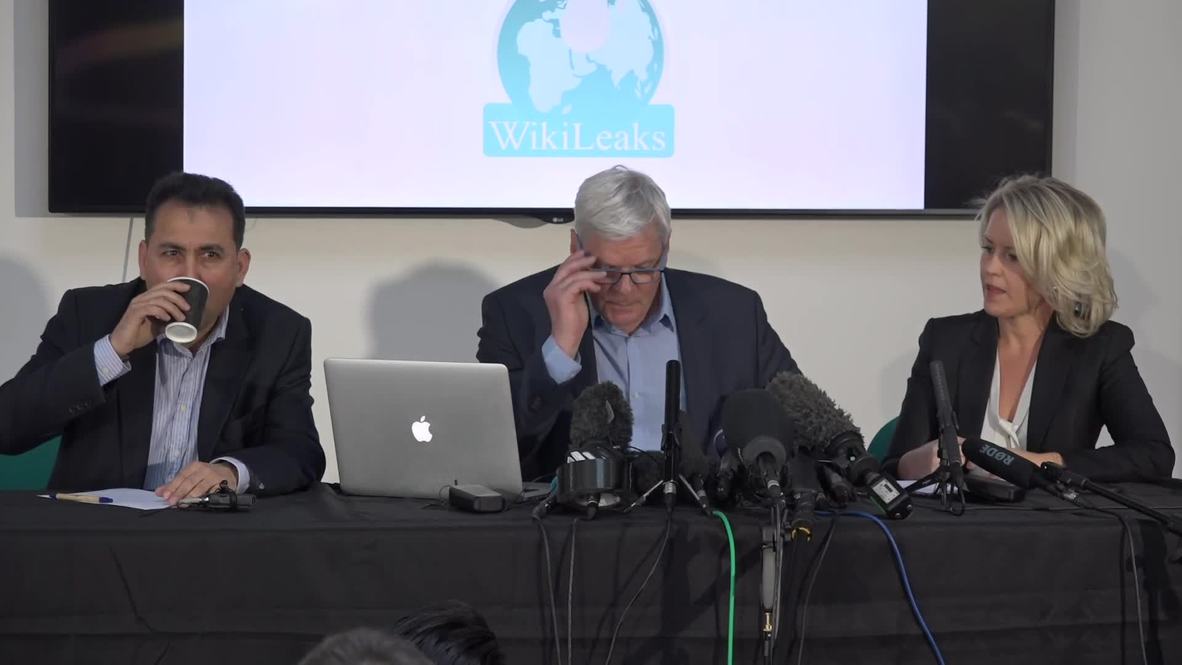 Великобритания: WikiLeaks сообщили о слежке США за Ассанжем внутри посольства Эквадора