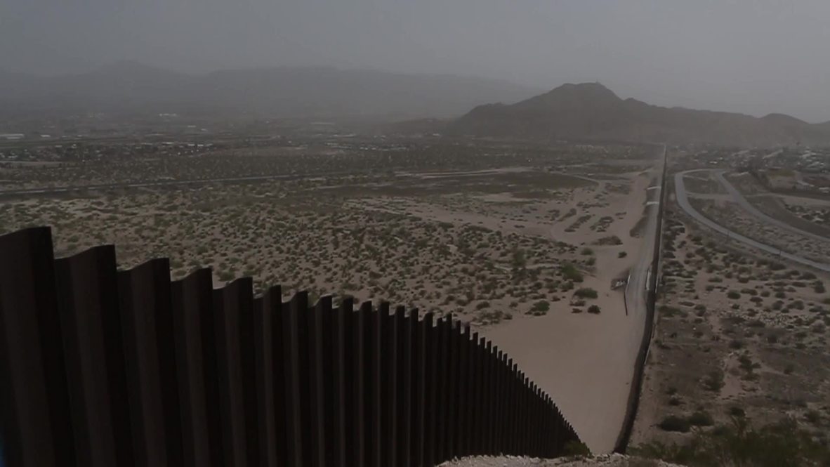 México: Continúan los trabajos de construcción del muro junto a Ciudad Juárez