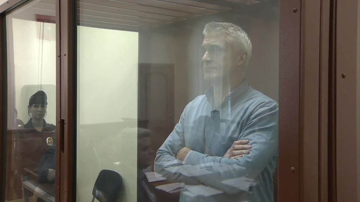 Russia: US investor Calvey arrives at court ahead of hearing