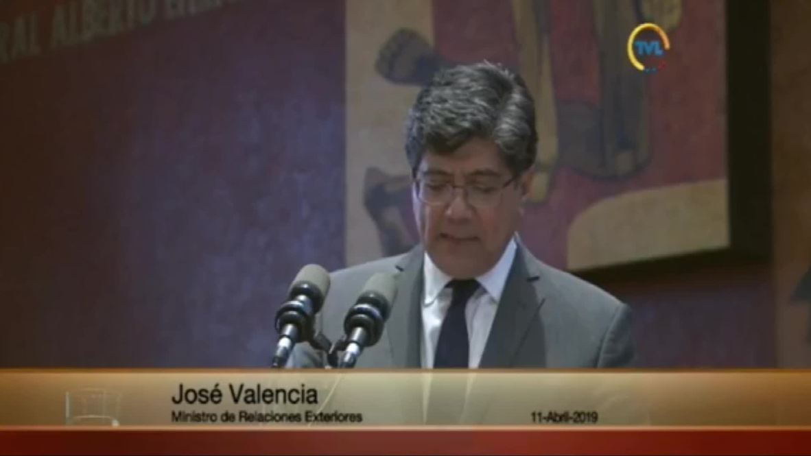 Ecuador: Ministro de Relaciones Exteriores enumera los 'incidentes hostiles' de Assange en la embajada de Londres