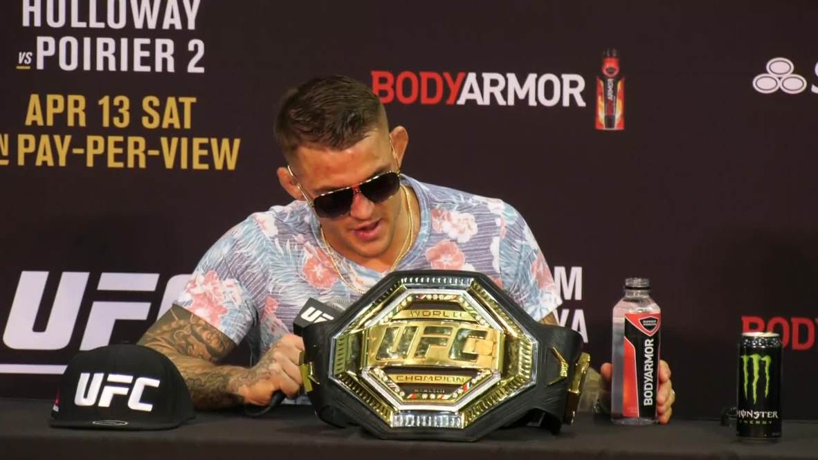 USA: 'It feels amazing!' - Poirier beats Holloway, gets ready for Khabib UFC bout