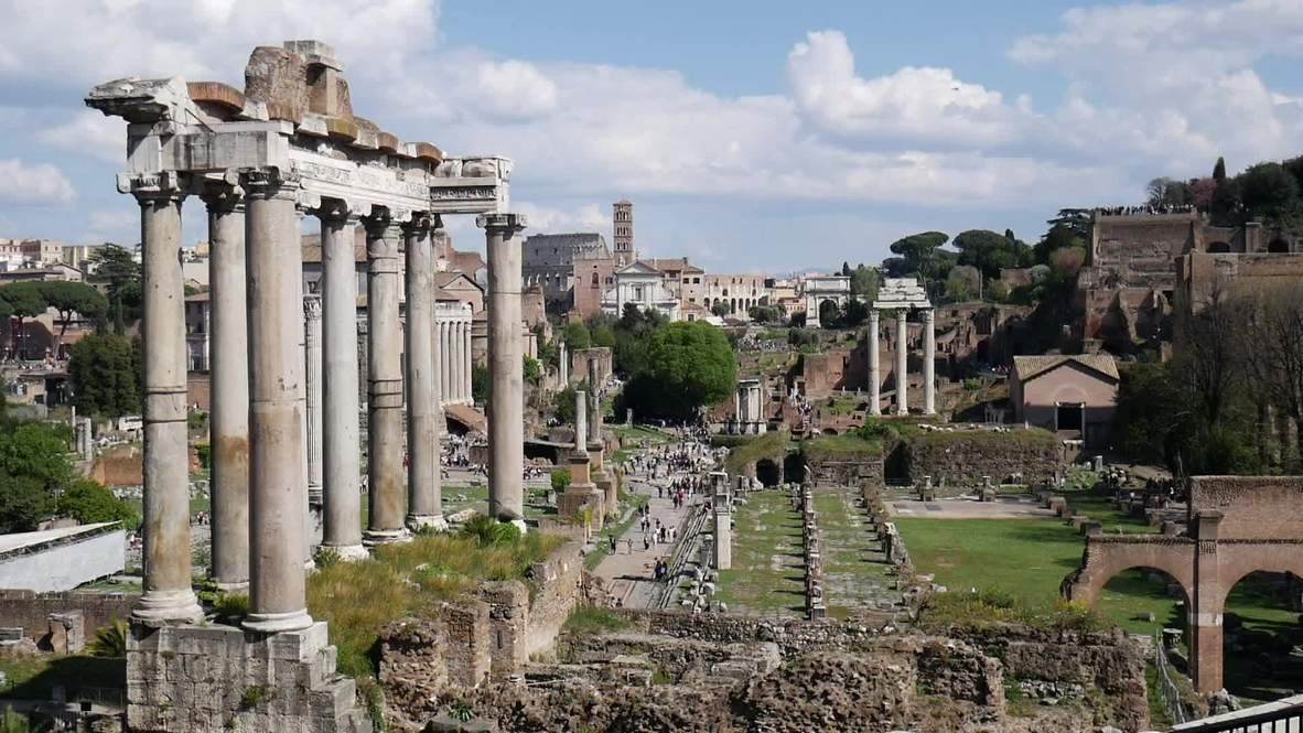 Nero's palace Domus Transitoria reopens after decade of renovation