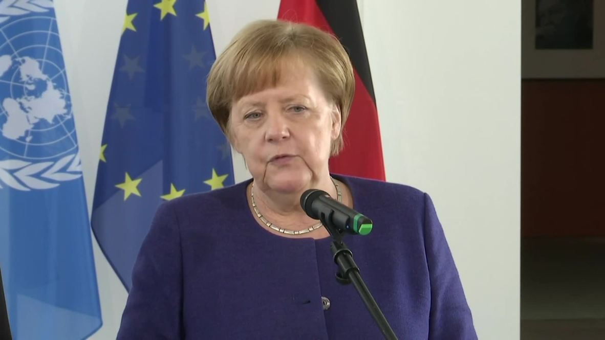 Germany: Merkel expresses concern about 'worrying' situation in Libya