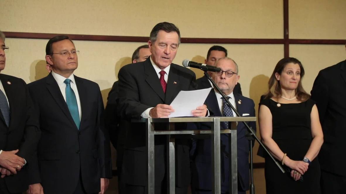 Chile: El Grupo de Lima exige la retirada de las fuerzas militares extranjeras de Venezuela