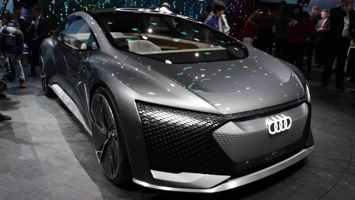 China: Audi presenta en Shanghai al AI:ME, prototipo de vehículo autónomo