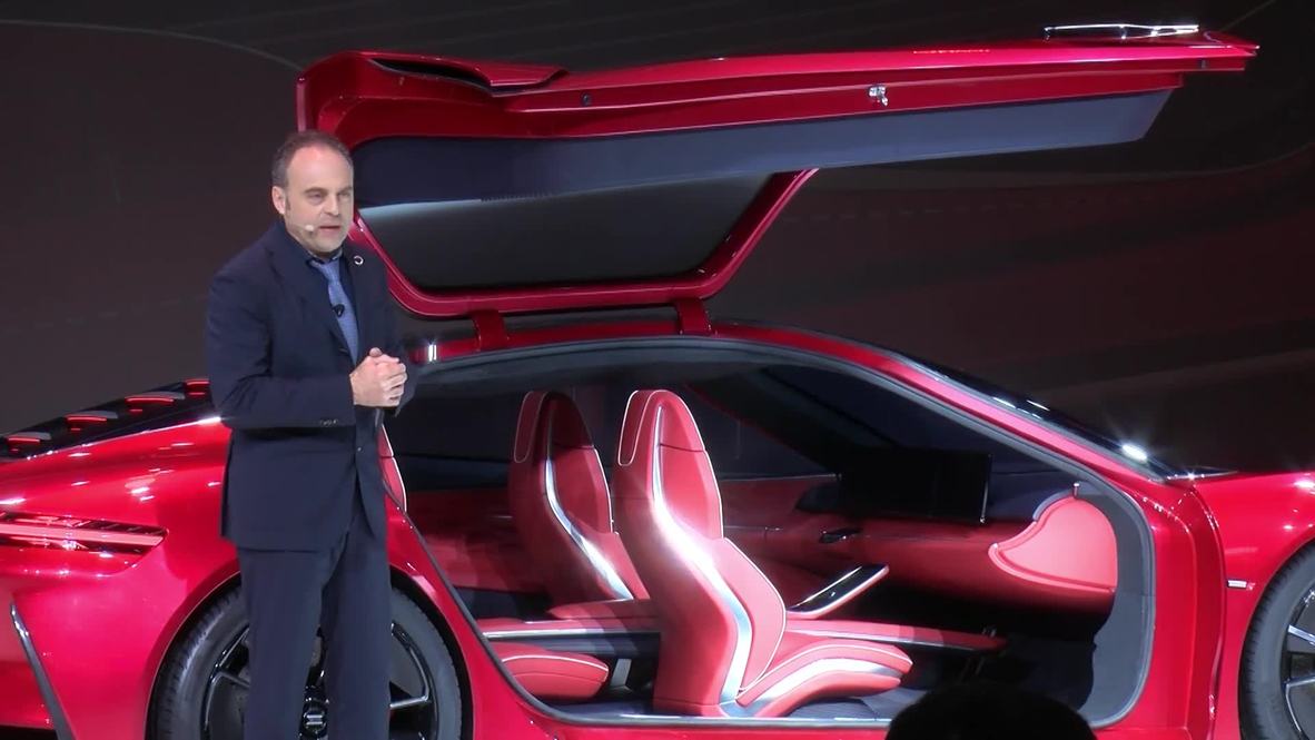 China: BYD rolls out 'dragon'-inspired electric concept car at Auto Shanghai