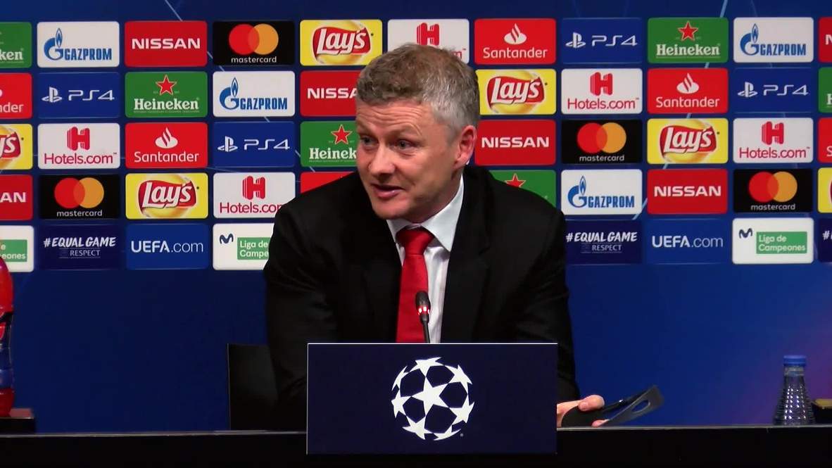 España: "Hay trabajo por hacer" - Solskjaer tras la derrota contra el FC Barcelona por 3 a 0