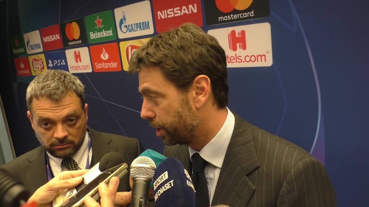 Italy: Ajax 'played outstandingly' says Juve chairman after 2-1 defeat