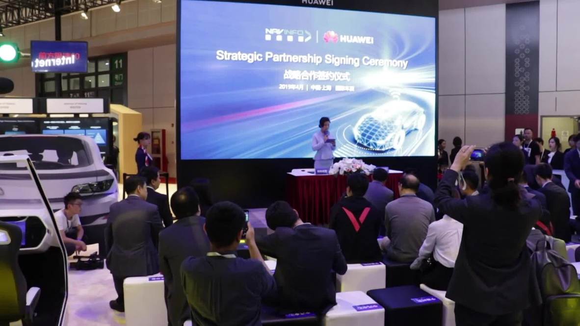 China: Huawei announces deals to supply tech to car industry at Shanghai Auto Show