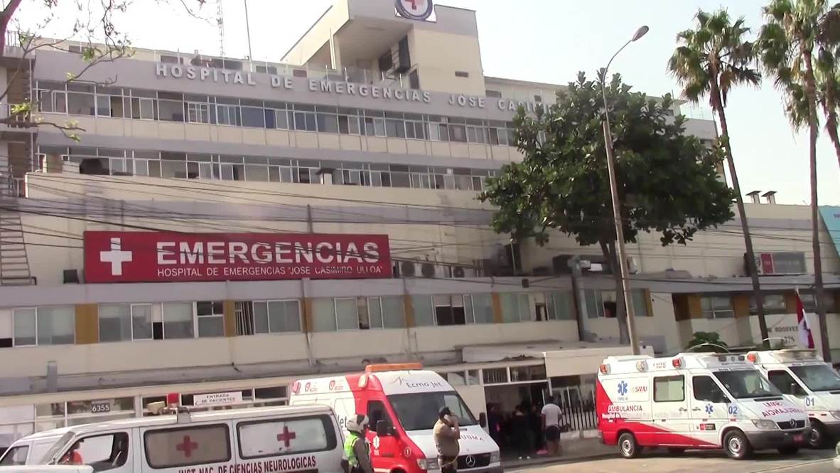 Peru: Dozens gather outside Lima hospital after fmr president Garcia dies