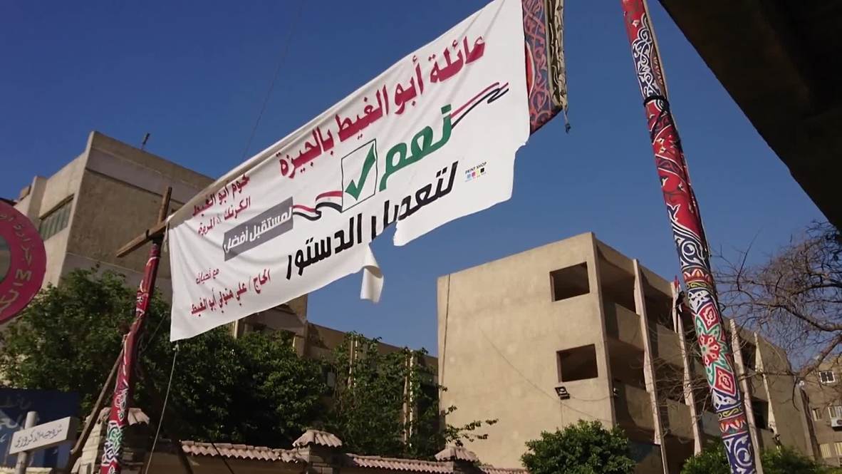 Egipto: El Cairo se prepara para votar la prolongación del mandato presidencial hasta 2030