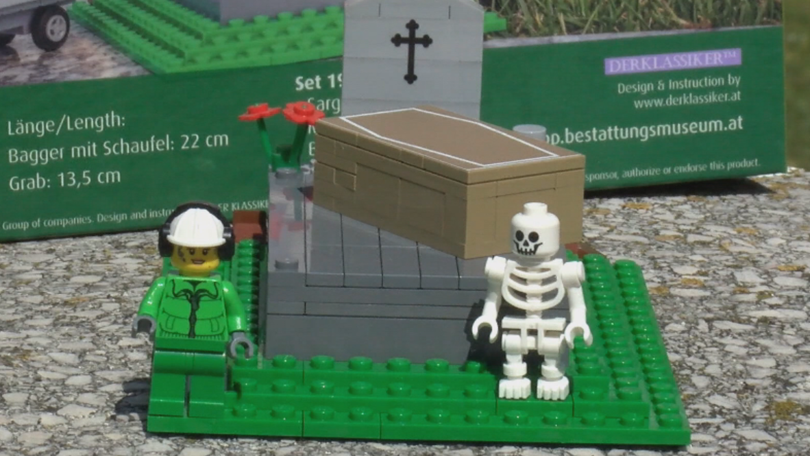 La vida, la muerte y LEGO: Un museo de Viena utiliza juguetes para enseñar a los niños el hecho ineludible