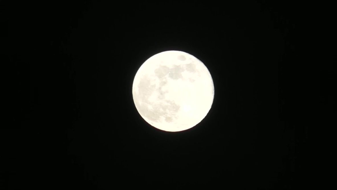 Full Pink Moon illuminates Berlin's night sky