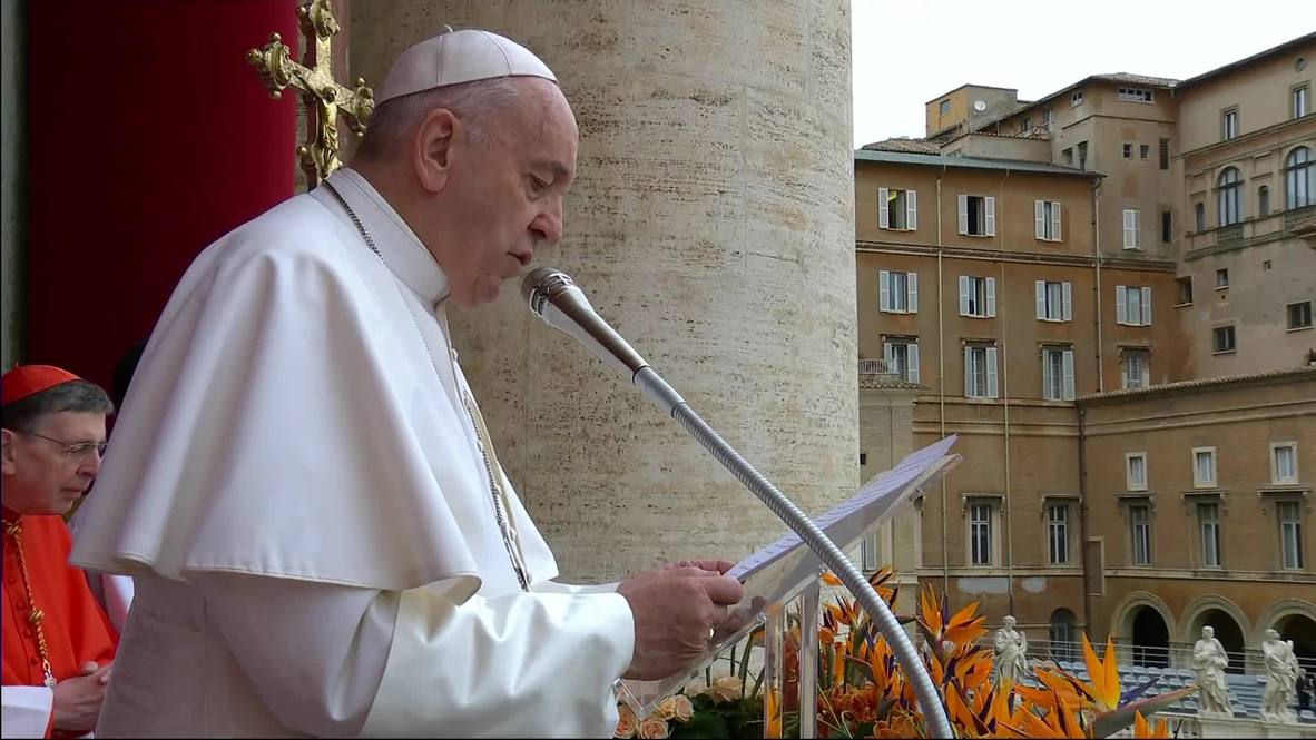 Holy See: Pope calls for peace in Libya, Syria in Easter speech