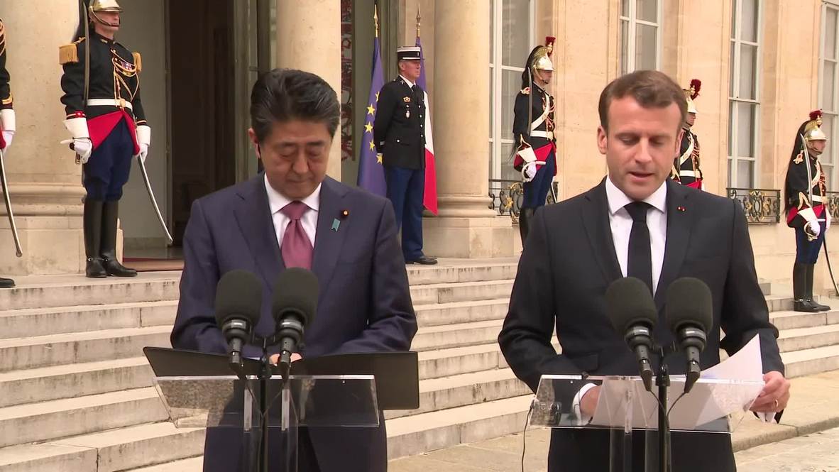 Francia: Macron promete apoyo a Sri Lanka durante la visita del primer ministro de Japón a París