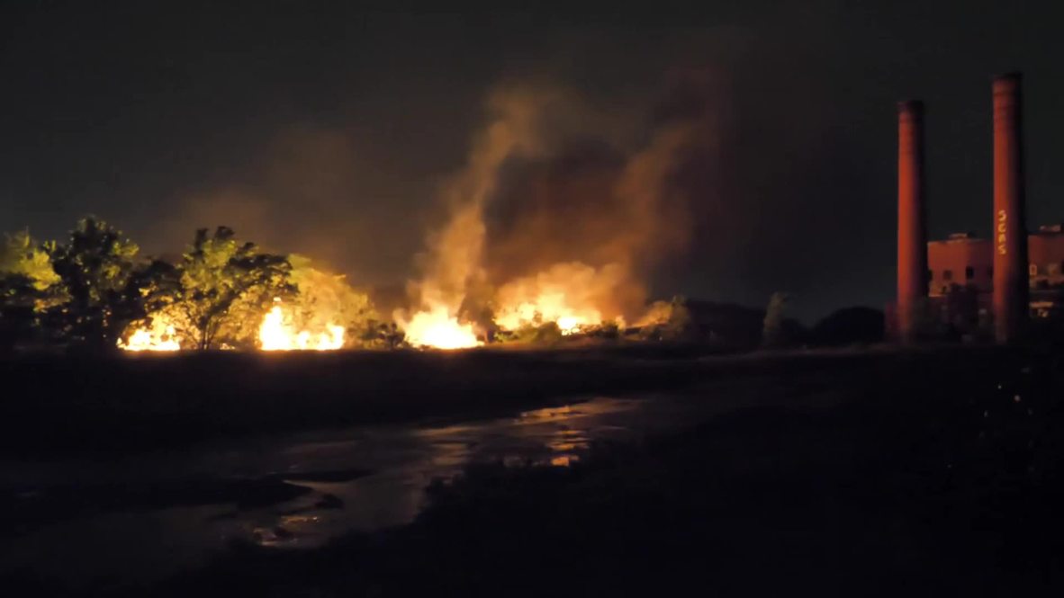 USA: Train transporting ethanol catches fire after derailing near Fort Worth