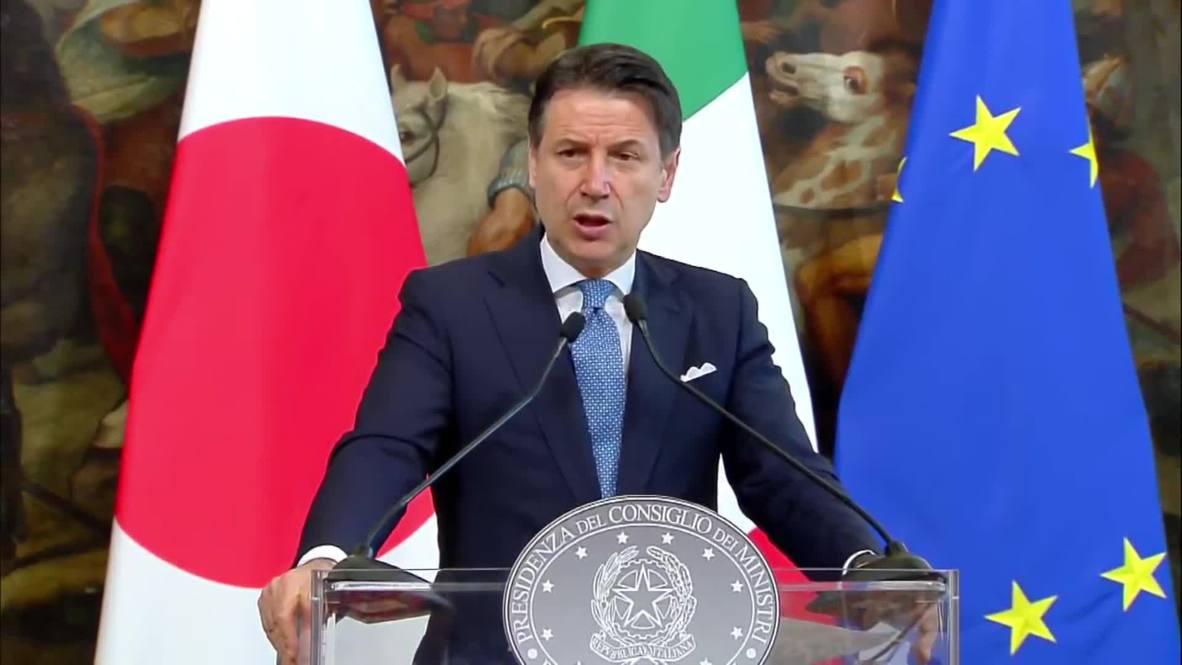 Italy: Abe and Conte determined to achieve denuclearisation of Korean Peninsula