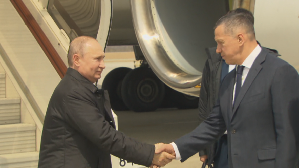 Russia: Putin arrives in Vladivostok for summit with Kim
