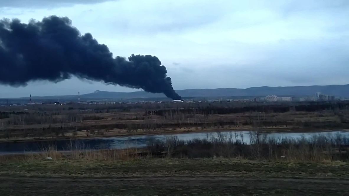 Russia: Fridge factory within Krasmash missile plant on fire