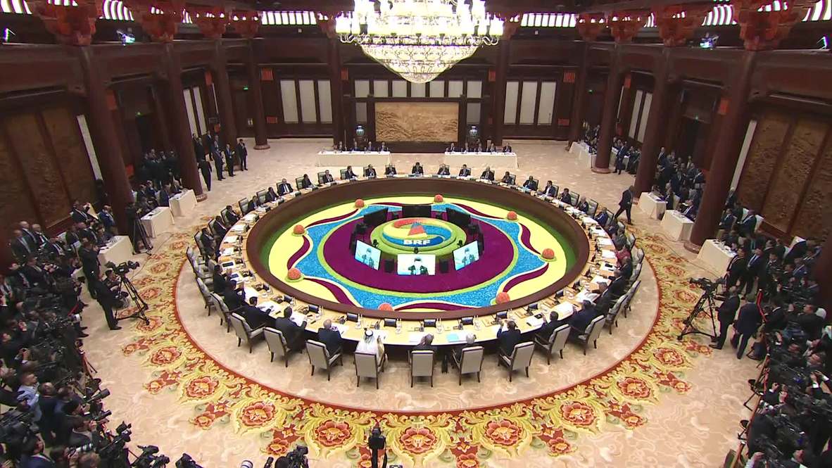 China: Xi Jinping calls for open world economy at Belt and Road Forum