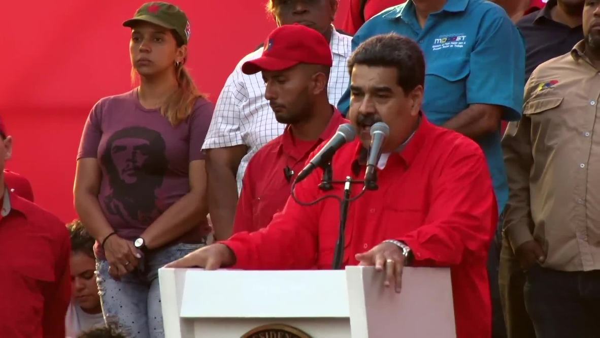 Venezuela: Maduro hails 'terrifying defeat' of Guaido's 'coup attempt'