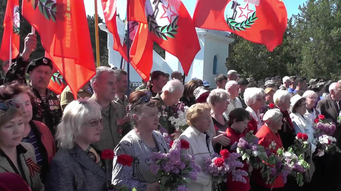 Россия: На кладбище под Севастополем перезахоронили воинов, освобождавших город в 1944 году