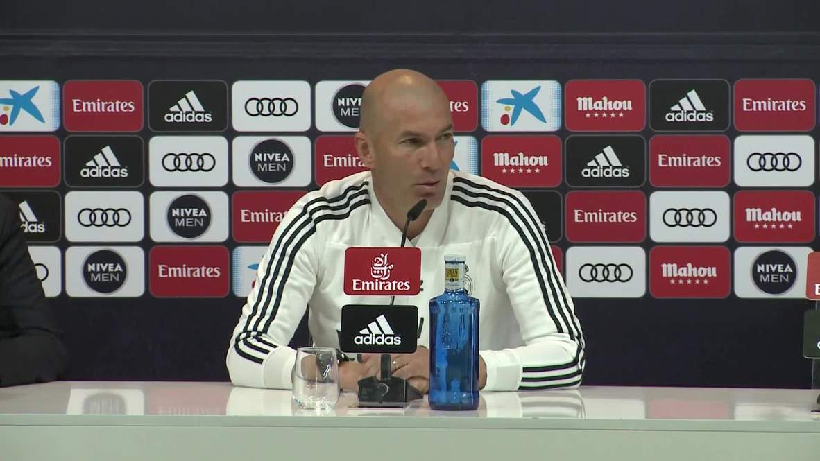Spain: Zidane expects the best from Real in upcoming game, send wishes to Casillas