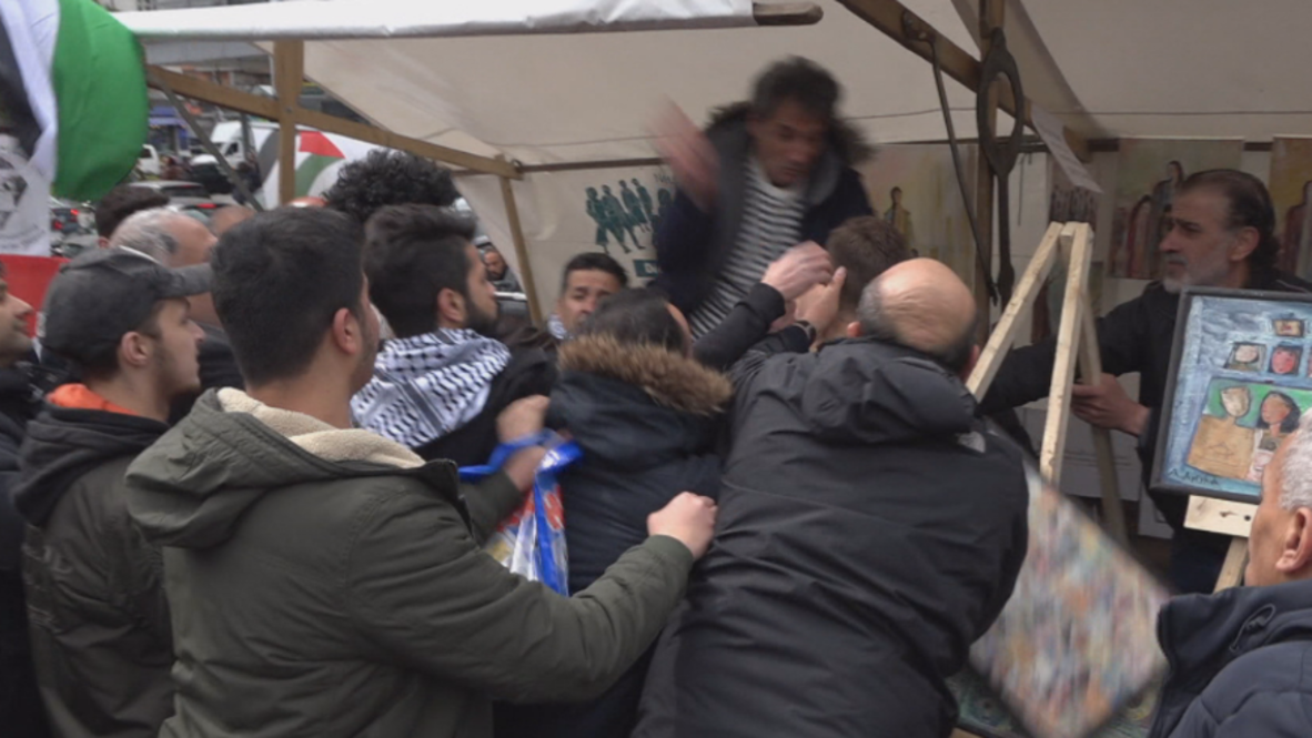 Germany: Man attacked at Palestinian event for allegedly yelling “Israel”