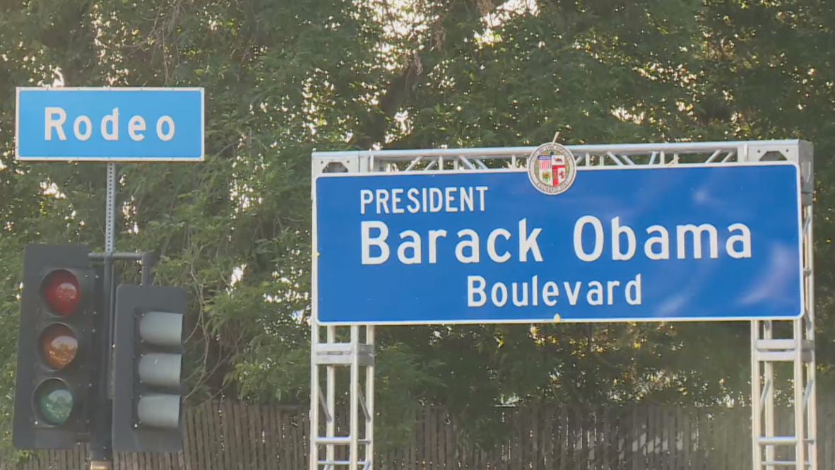 EE.UU.: Avenida de Los Ángeles es renombrada en homenaje a Barack Obama