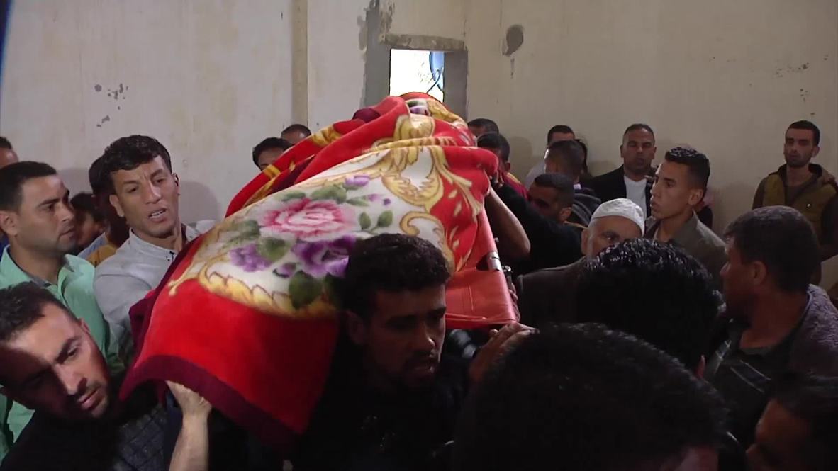 State of Palestine: Funeral held for toddler and aunt killed in alleged Israeli airstrike