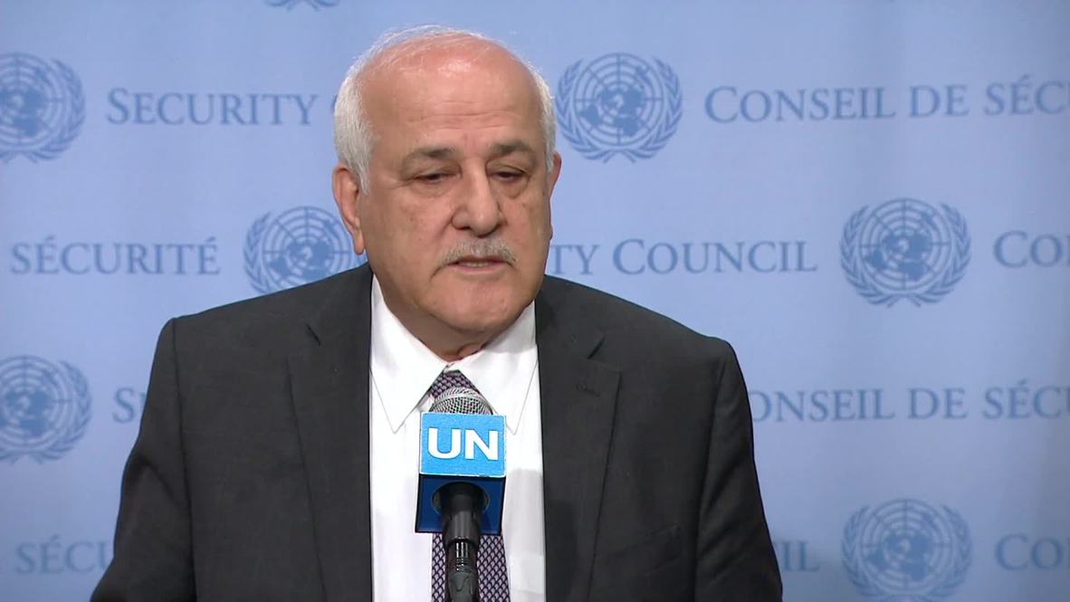 UN: Palestine condemns Israeli ‘aggression’ after weekend of violence