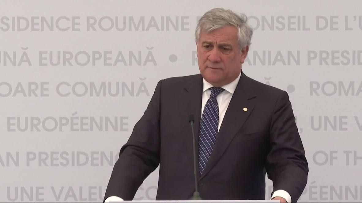 Romania: Tajani stresses necessity of reforming EU institutions