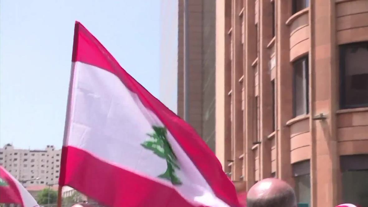 Lebanon: Military veterans rally against possible pension cuts