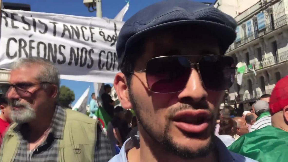 Argelia: 'La mafia debe ser llevada ante la justicia' dicen manifestantes que demandan salida de elite gobernante