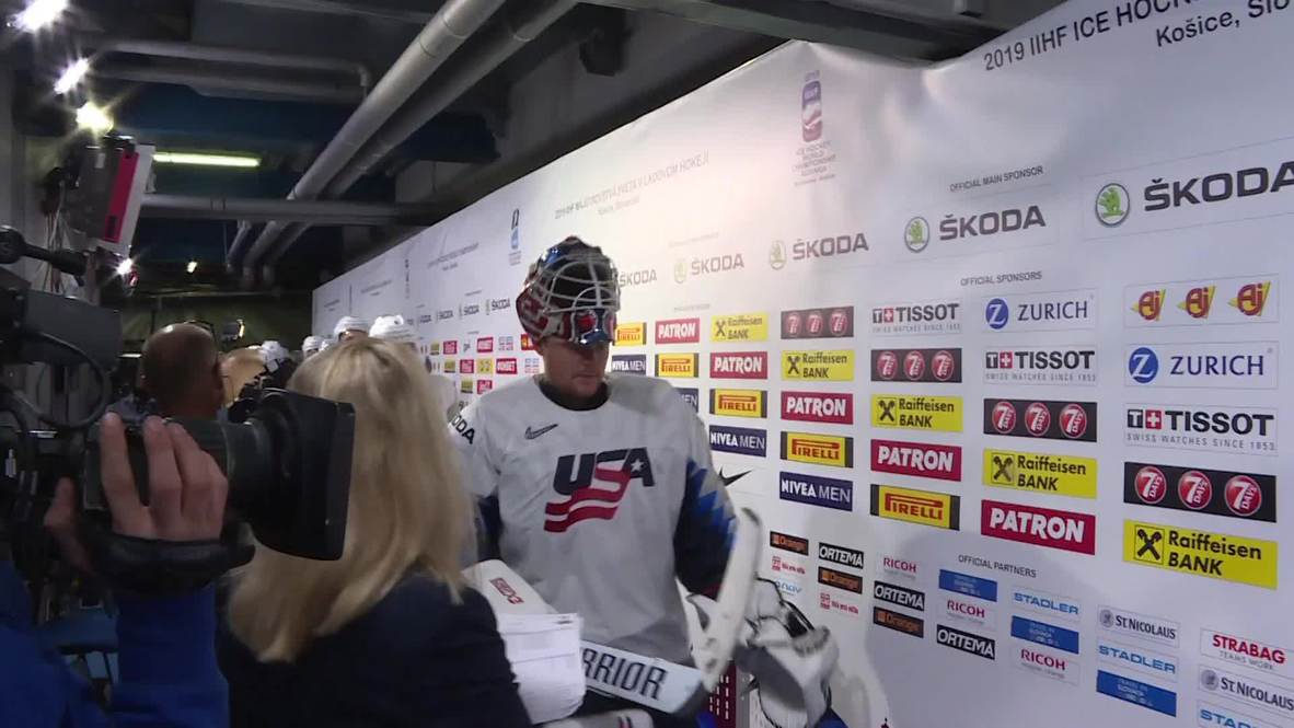 Slovakia: Hosts stun USA 4-1 at ice hockey world championships