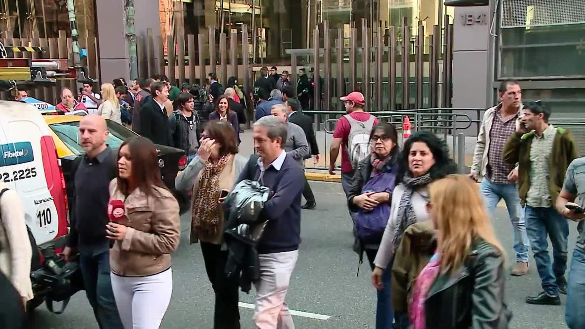 Argentina: Security forces secure Buenos Aires' Chamber of Deputies after bomb threat