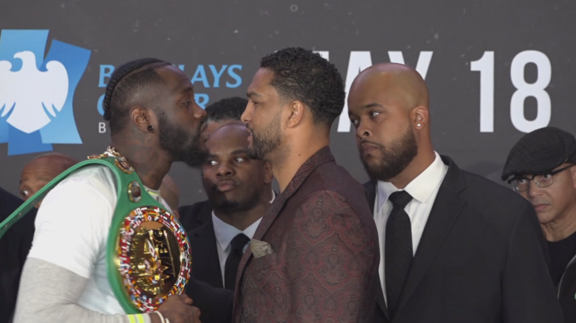 USA: Wilder and Breazeale face off after heated words
