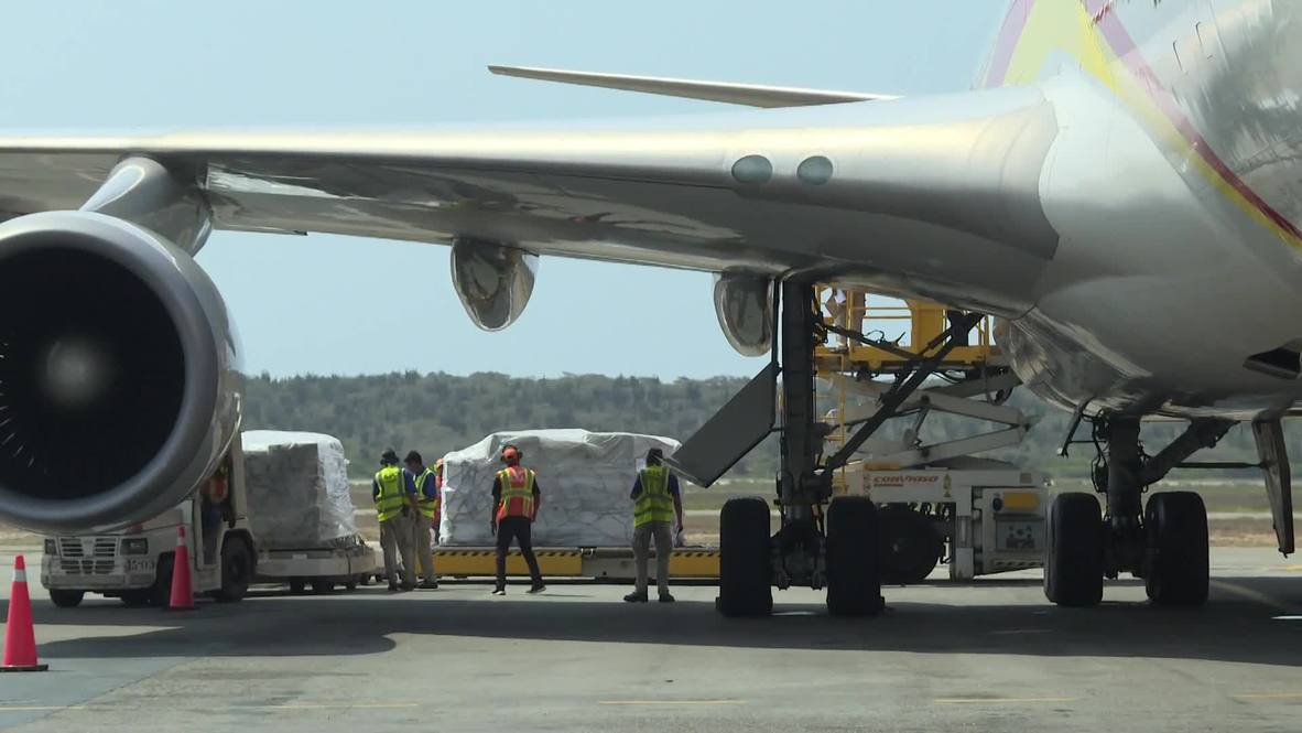 Venezuela: Llega a Caracas ayuda humanitaria desde China