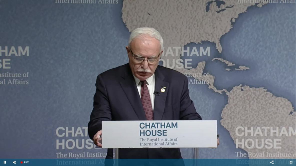 UK: Palestinian Foreign Minister deplores US ‘deal of the century’
