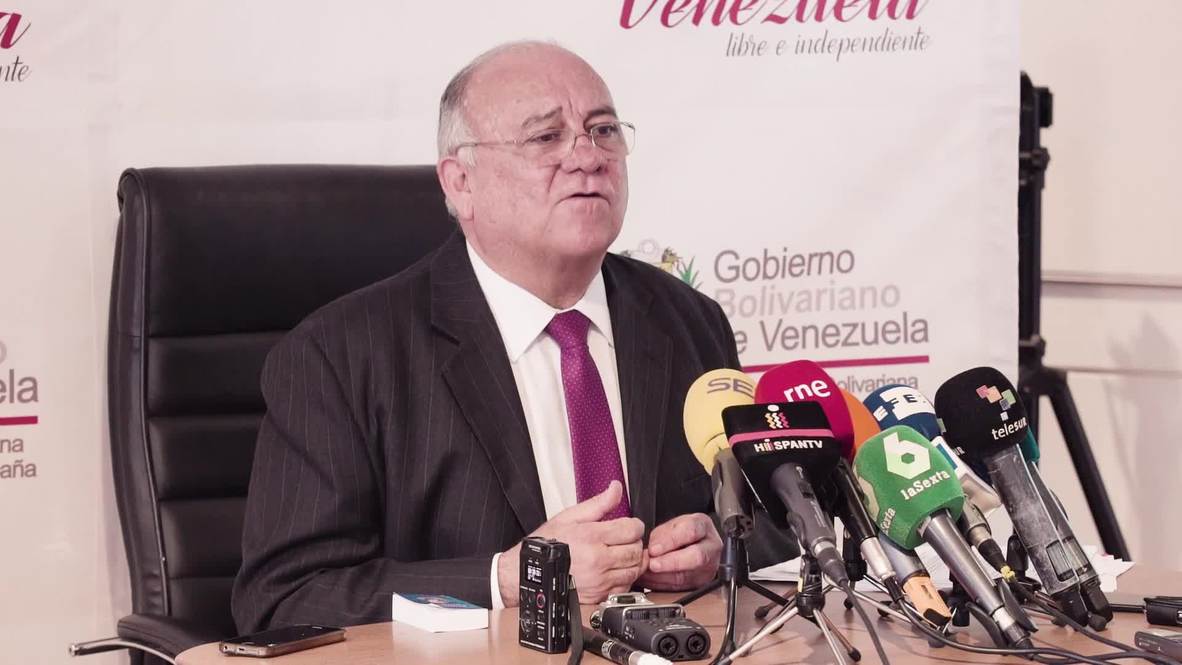 España: Embajador venezolano califica a Trump como 'loco de la guerra'