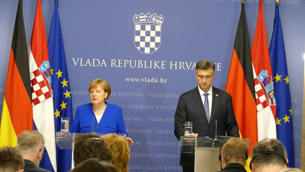 Croatia: Merkel urges to stand up to right-wing populism 'decisively' amid video scandal
