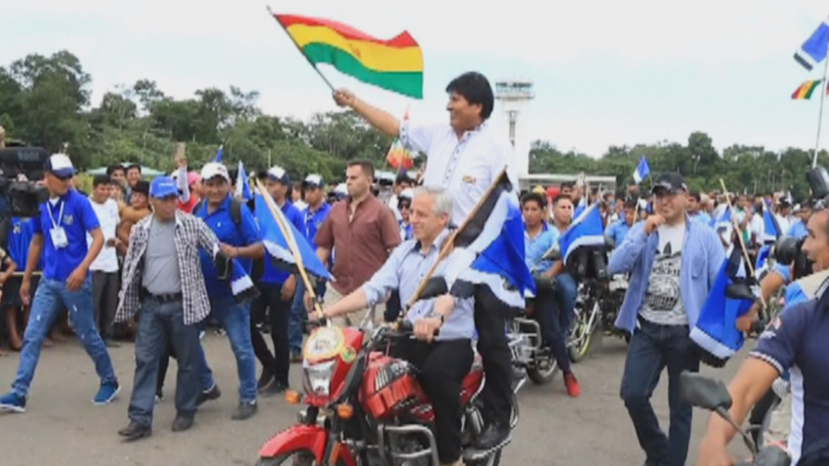 Bolivia: Presidente Evo Morales lanza su campaña electoral en el Chapare