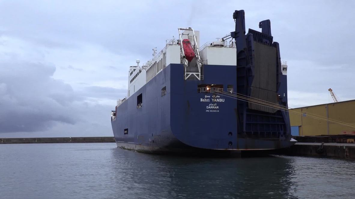 Italia: Trabajadores del puerto de Génova en huelga contra el cargamento de armas saudíes