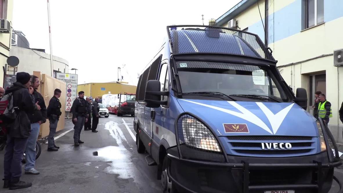 Italy: Generators taken to depot after workers refuse to load equipment onto Saudi-bound ship