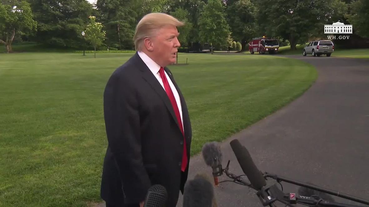 EE.UU.: "Si hacen algo, se enfrentarán con una gran fuerza"- Trump sobre Irán