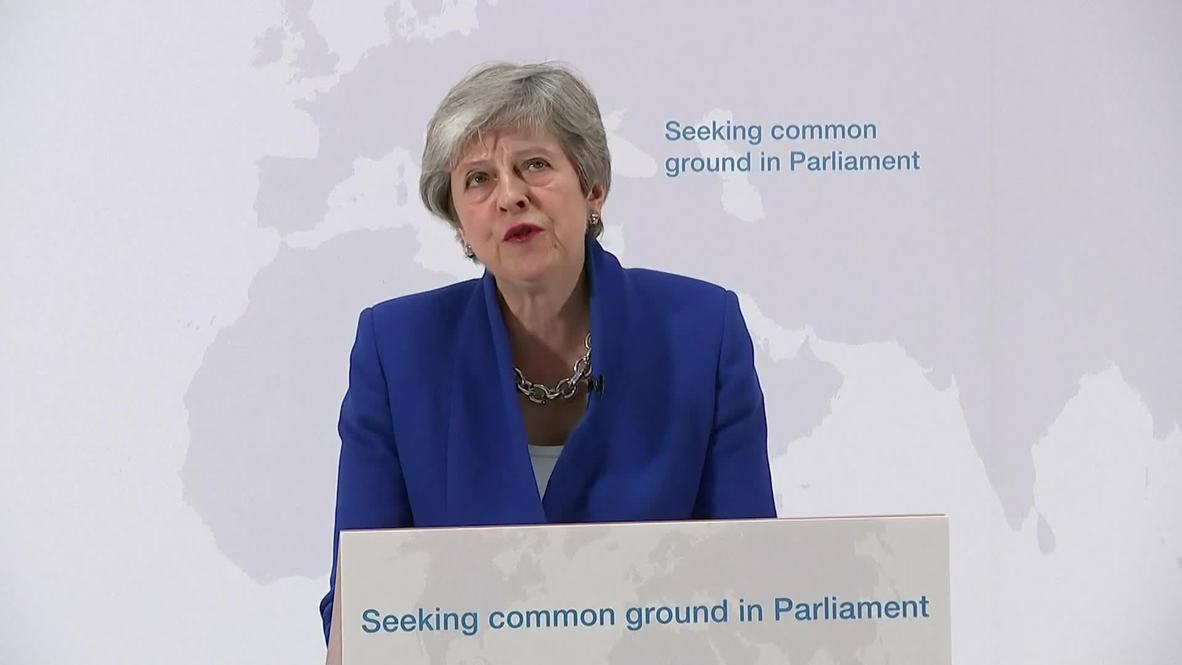 Reino Unido: Theresa May plantea posibilidad de segundo referéndum sobre el Brexit