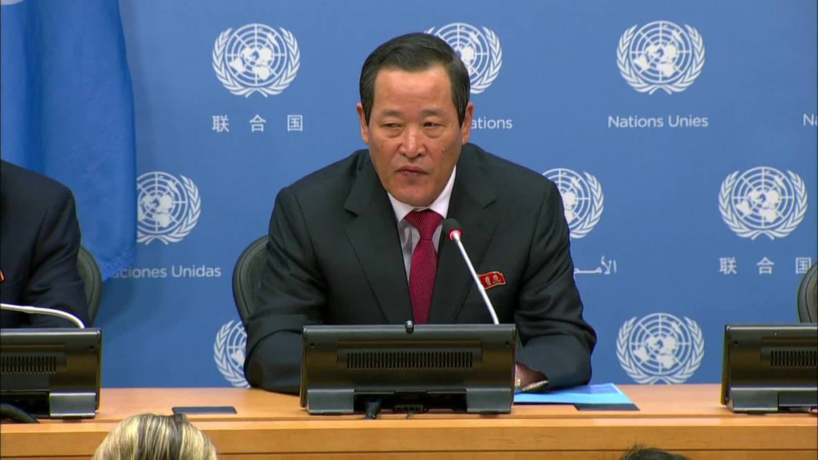 UN: 'Unlawful and outrageous' - N. Korea UN envoy on ship seizure by the US