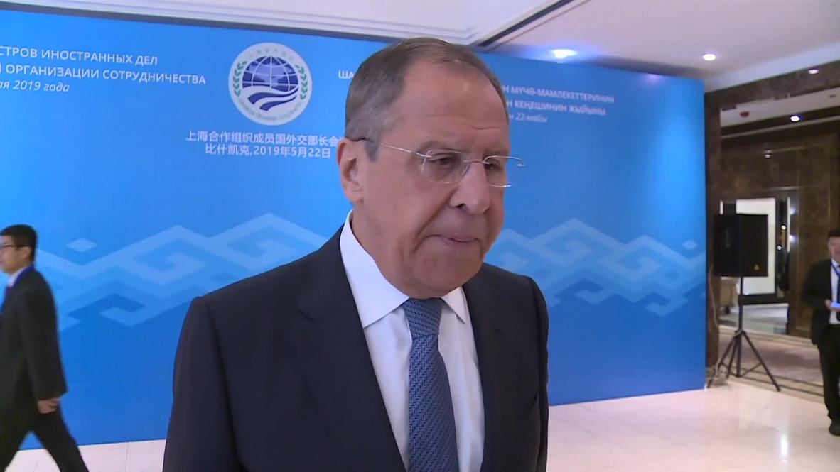Kyrgyzstan: Lavrov discusses results of SCO Foreign Ministers summit