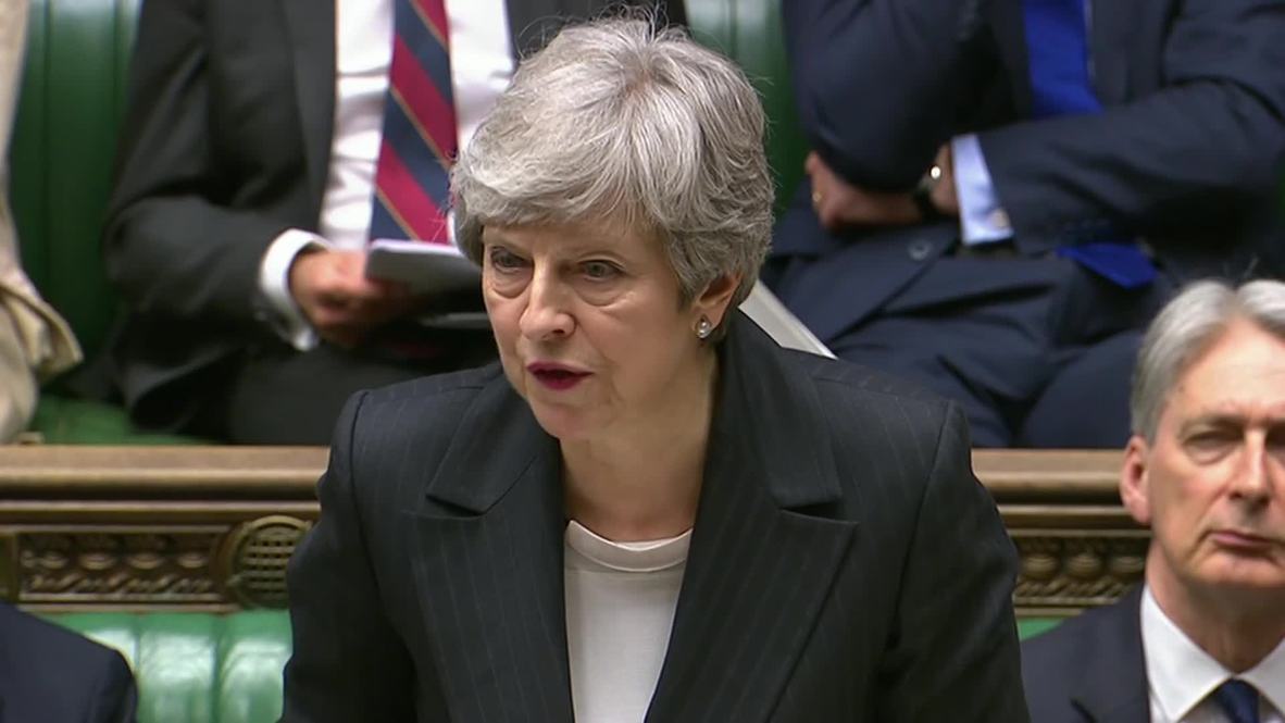 UK: May makes case for resurrected deal as MPs tell her it's 'dead'