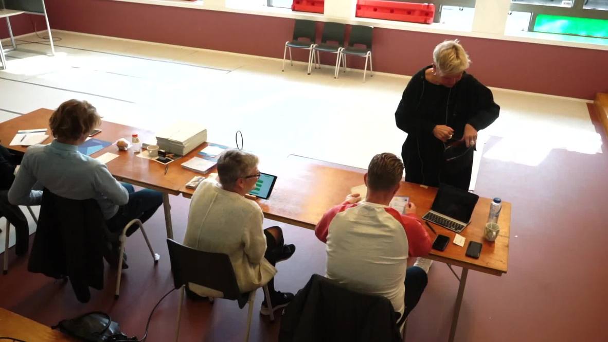 Netherlands: Voters cast their ballots on the first day of European elections
